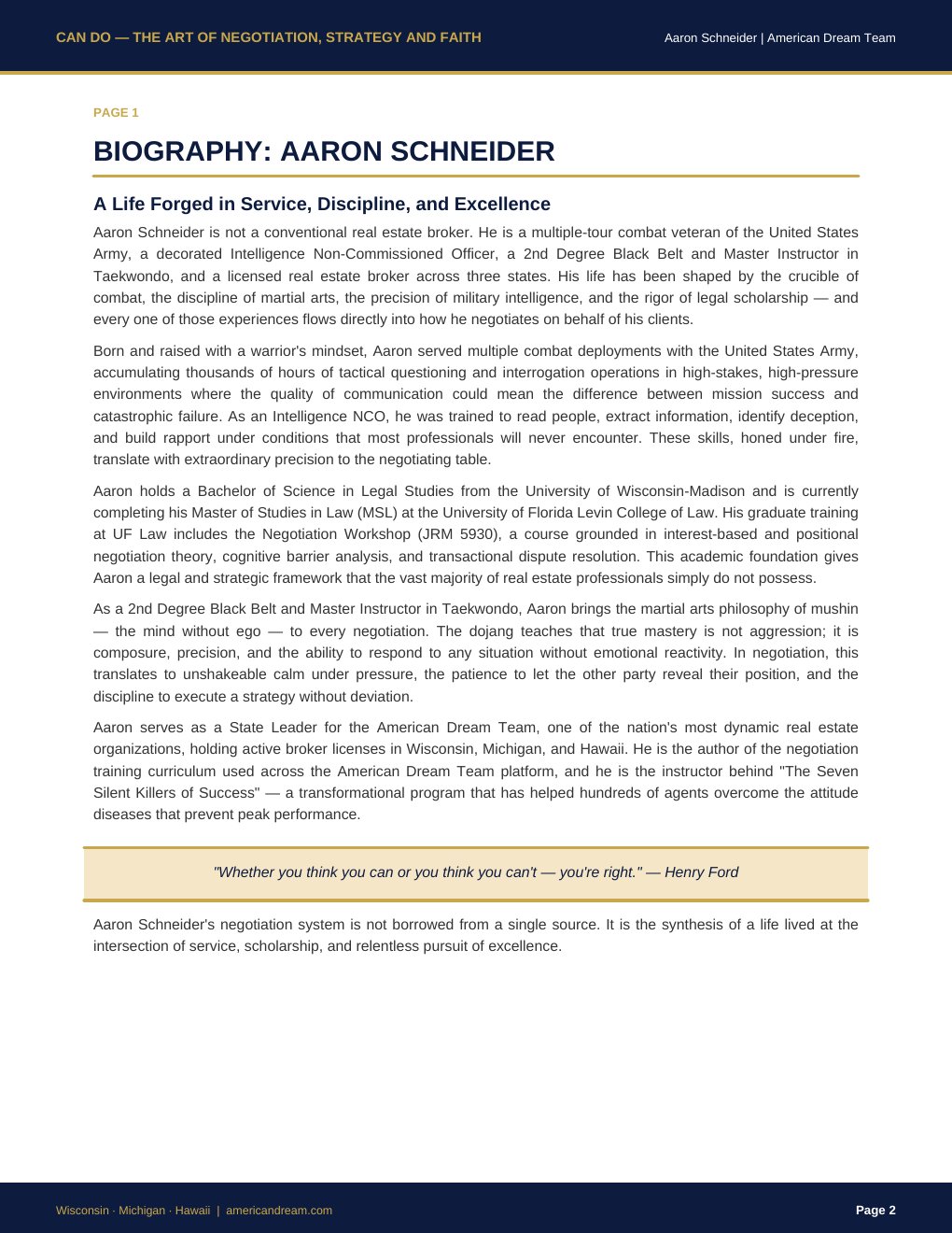 Lead Conversion Training