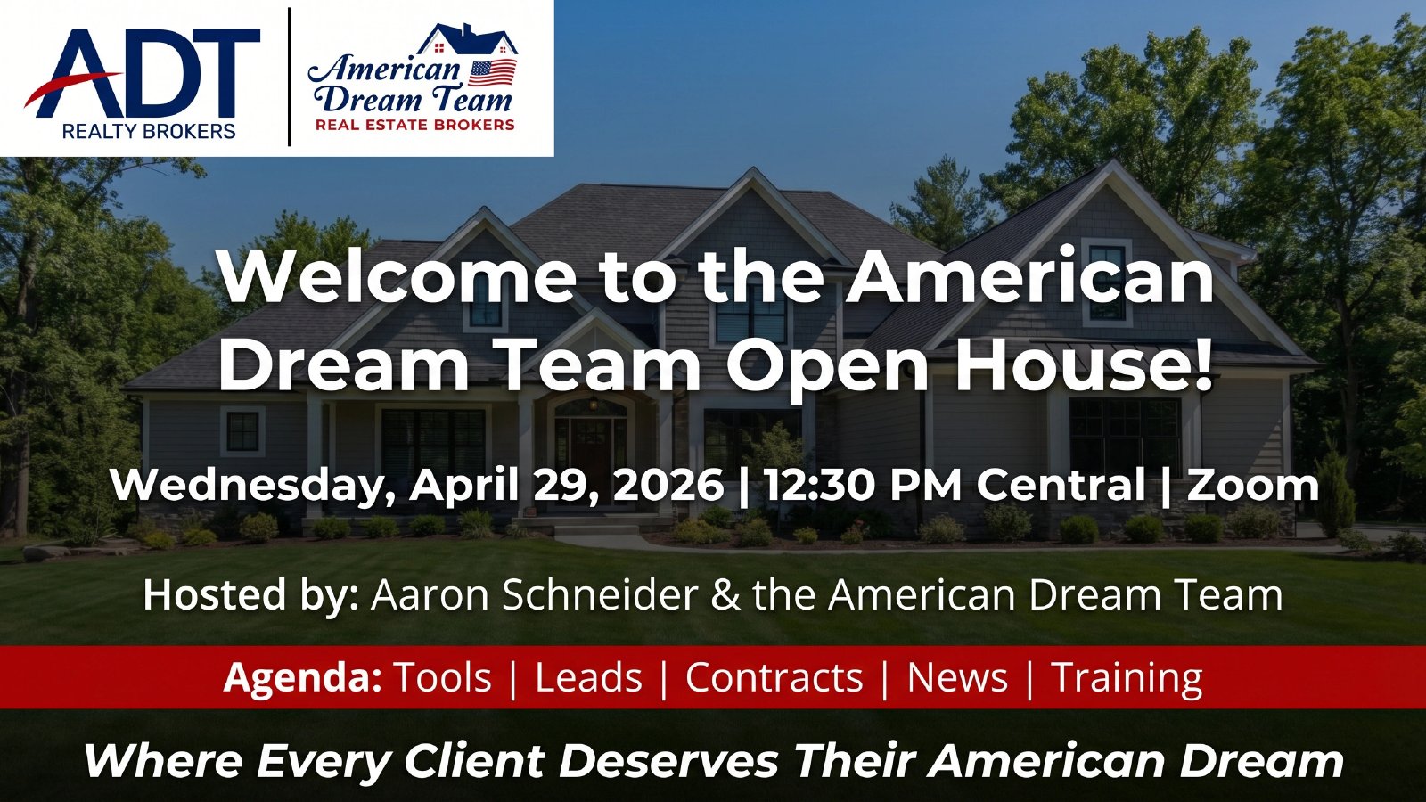 Weekly Open House Meeting